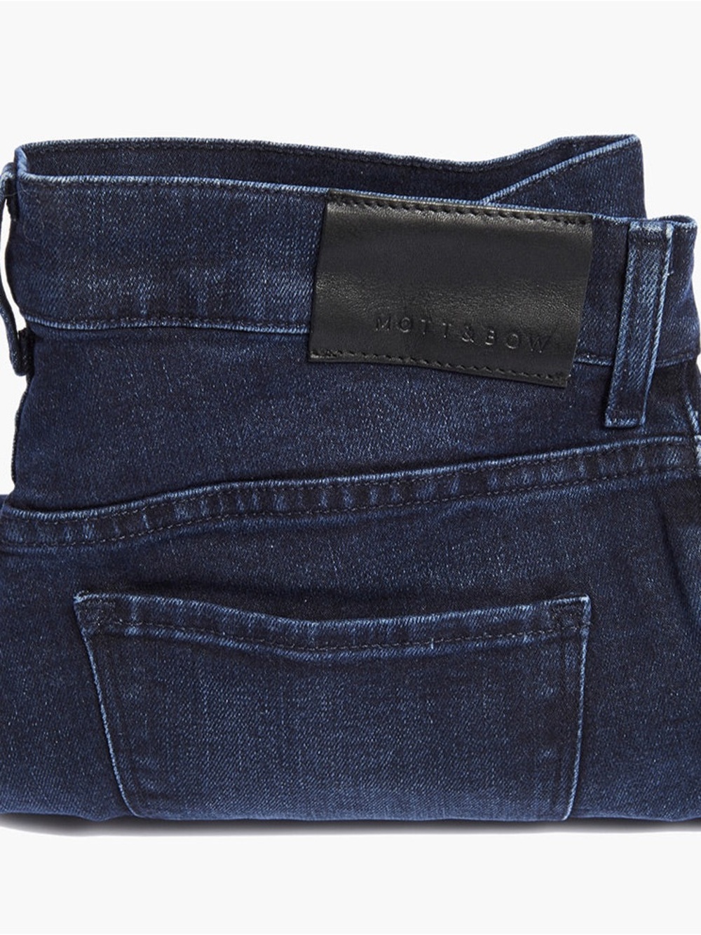 Mott & Bow Men’s Denim Blue Jean The Staple Dark Wash Straight Leg W40 L32 NWOT